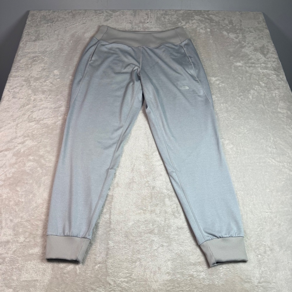 NWT The North Face Women L Dune Sky Jogger Light Grey Heather UPF 40+